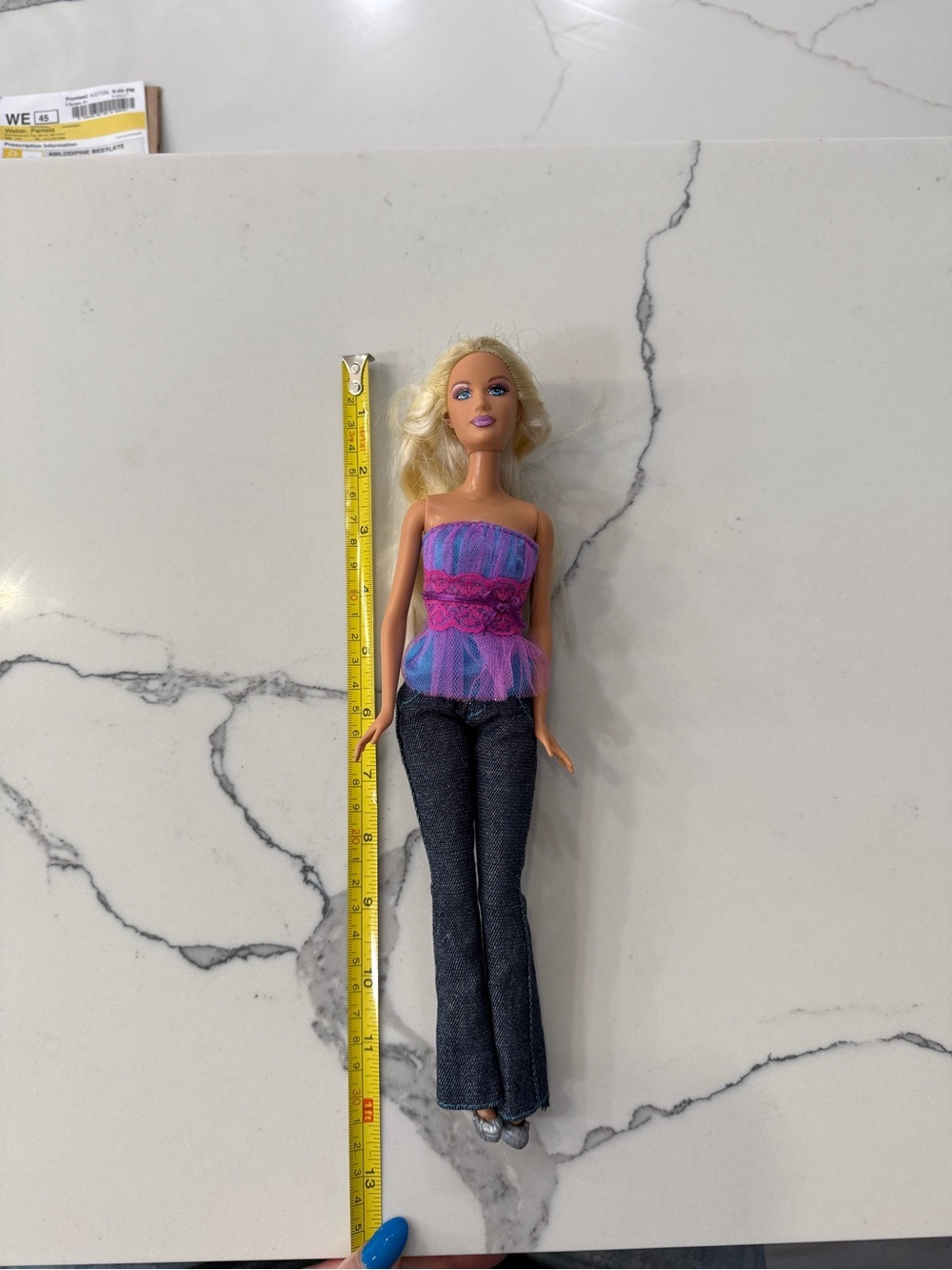 Barbie Totally Hair - Wave It 1999 with twist tool ,comb, barrette,& sunglasses - Picture 7 of 11